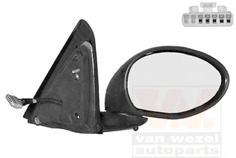 VAN WEZEL 0147818 Наружное зеркало для ALFA ROMEO 147 (Альфа ромео 147) VAN WEZEL 0147818 Наружное зеркало для ALFA ROMEO 147 (Альфа ромео 147)