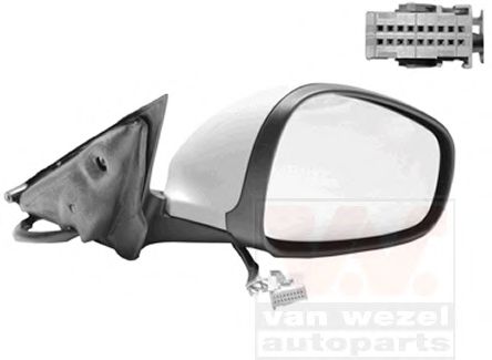 VAN WEZEL 0160808 Наружное зеркало для ALFA ROMEO 159 (Альфа ромео 159) VAN WEZEL 0160808 Наружное зеркало для ALFA ROMEO 159 (Альфа ромео 159)