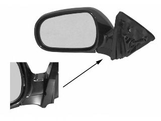 VAN WEZEL 2528803 Наружное зеркало для HONDA (Хонда) VAN WEZEL 2528803 Наружное зеркало для HONDA (Хонда)