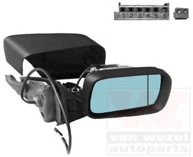 VAN WEZEL 0646810 Наружное зеркало для BMW (Бмв) VAN WEZEL 0646810 Наружное зеркало для BMW (Бмв)