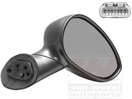 VAN WEZEL 1604806 Наружное зеркало для FIAT 500 C (Фиат 500 c) VAN WEZEL 1604806 Наружное зеркало для FIAT 500 C (Фиат 500 c)