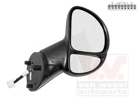 VAN WEZEL 1640818 Наружное зеркало для FIAT MULTIPLA (Фиат Мултипла) VAN WEZEL 1640818 Наружное зеркало для FIAT MULTIPLA (Фиат Мултипла)