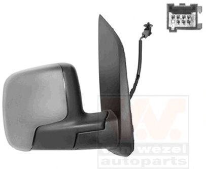 VAN WEZEL 1748818 Наружное зеркало для PEUGEOT BIPPER (Пежо Биппэр) VAN WEZEL 1748818 Наружное зеркало для PEUGEOT BIPPER (Пежо Биппэр)