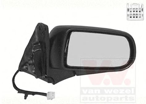 VAN WEZEL 2732806 Наружное зеркало для MAZDA 323 S VI (Мазда 323 с6) VAN WEZEL 2732806 Наружное зеркало для MAZDA 323 S VI (Мазда 323 с6)