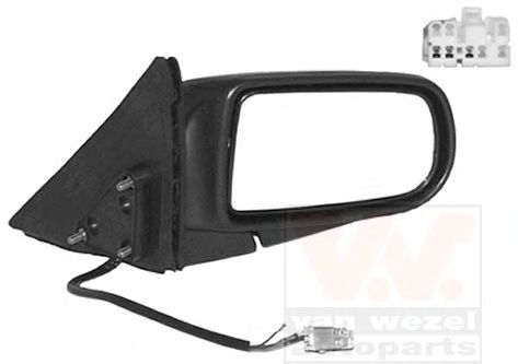 VAN WEZEL 2752806 Наружное зеркало для MAZDA 626 V (Мазда 626 5) VAN WEZEL 2752806 Наружное зеркало для MAZDA 626 V (Мазда 626 5)