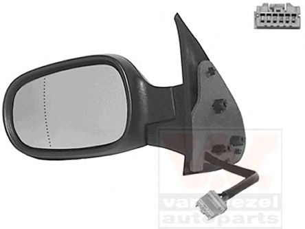 VAN WEZEL 3328807 Наружное зеркало для NISSAN MICRA III (Ниссан Микра 3) VAN WEZEL 3328807 Наружное зеркало для NISSAN MICRA III (Ниссан Микра 3)