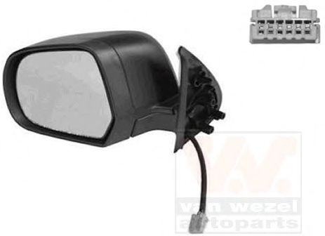 VAN WEZEL 3334807 Наружное зеркало для NISSAN MICRA III (Ниссан Микра 3) VAN WEZEL 3334807 Наружное зеркало для NISSAN MICRA III (Ниссан Микра 3)