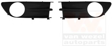 VAN WEZEL 4348599 Решетка вентилятора, буфер для RENAULT (Рено) VAN WEZEL 4348599 Решетка вентилятора, буфер для RENAULT (Рено)