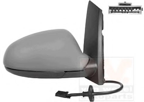 VAN WEZEL 3749818 Наружное зеркало для OPEL ASTRA J S ER (Опель Астра джи с эр) VAN WEZEL 3749818 Наружное зеркало для OPEL ASTRA J S ER (Опель Астра джи с эр)