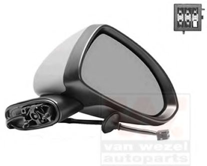 VAN WEZEL 3750808 Наружное зеркало для OPEL CORSA D (Опель Корса д) VAN WEZEL 3750808 Наружное зеркало для OPEL CORSA D (Опель Корса д)