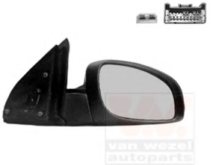 VAN WEZEL 3768828 Наружное зеркало для OPEL VECTRA C GTS (Опель Вектра с джити) VAN WEZEL 3768828 Наружное зеркало для OPEL VECTRA C GTS (Опель Вектра с джити)