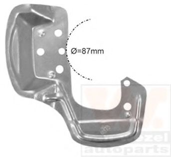 VAN WEZEL 3776371 Отражатель, диск тормозного механизма для OPEL (Опель) VAN WEZEL 3776371 Отражатель, диск тормозного механизма для OPEL (Опель)