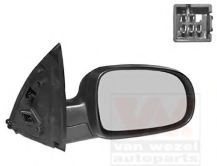 VAN WEZEL 3777808 Наружное зеркало для OPEL CORSA C (Опель Корса с) VAN WEZEL 3777808 Наружное зеркало для OPEL CORSA C (Опель Корса с)