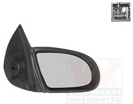 VAN WEZEL 3778808 Наружное зеркало для OPEL TIGRA (Опель Тигра) VAN WEZEL 3778808 Наружное зеркало для OPEL TIGRA (Опель Тигра)