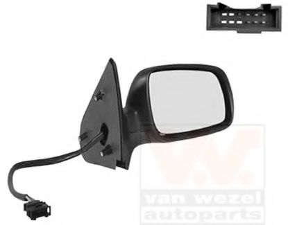 VAN WEZEL 4914808 Наружное зеркало для VOLKSWAGEN FLIGHT (Фольксваген Флигхт)