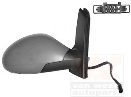 VAN WEZEL 4941818 Наружное зеркало для SEAT ALTEA (Сеат Алтэа) VAN WEZEL 4941818 Наружное зеркало для SEAT ALTEA (Сеат Алтэа)