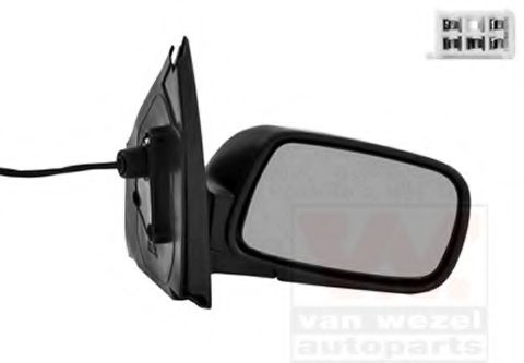 VAN WEZEL 5431808 Наружное зеркало для TOYOTA ECHO (Тойота/тоета Эчо) VAN WEZEL 5431808 Наружное зеркало для TOYOTA ECHO (Тойота/тоета Эчо)