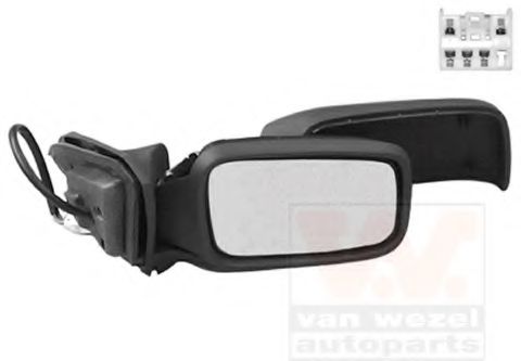 VAN WEZEL 5940808 Наружное зеркало для VOLVO V40 (Вольво V40) VAN WEZEL 5940808 Наружное зеркало для VOLVO V40 (Вольво V40)