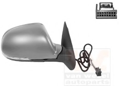 VAN WEZEL 7623808 Наружное зеркало для SKODA OCTAVIA (Шкода Октавия) VAN WEZEL 7623808 Наружное зеркало для SKODA OCTAVIA (Шкода Октавия)