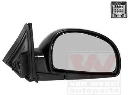 VAN WEZEL 8225806 Наружное зеркало для HYUNDAI VERNA II (Хендай Vэрна 2) VAN WEZEL 8225806 Наружное зеркало для HYUNDAI VERNA II (Хендай Vэрна 2)