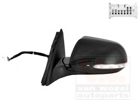 VAN WEZEL 2571817 Наружное зеркало для HONDA ACCORD VII ER (Хонда Аккорд 7 ер)