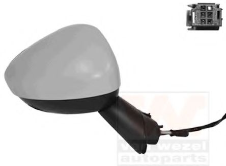 VAN WEZEL 0929808 Наружное зеркало для CITROëN (Cитроëн) VAN WEZEL 0929808 Наружное зеркало для CITROëN (Cитроëн)