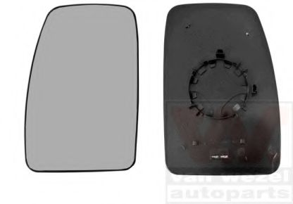 VAN WEZEL 3799837 Зеркальное стекло, наружное зеркало для OPEL MOVANO B (Опель Моvано б)