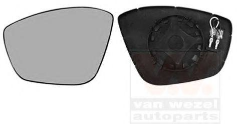 VAN WEZEL 4034837 Зеркальное стекло, наружное зеркало для PEUGEOT 208 (Пежо 208) VAN WEZEL 4034837 Зеркальное стекло, наружное зеркало для PEUGEOT 208 (Пежо 208)