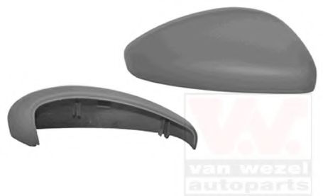 VAN WEZEL 4034844 Покрытие, внешнее зеркало для PEUGEOT 208 (Пежо 208) VAN WEZEL 4034844 Покрытие, внешнее зеркало для PEUGEOT 208 (Пежо 208)