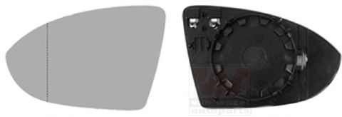 VAN WEZEL 5766837 Зеркальное стекло, наружное зеркало для VOLKSWAGEN JETTA VII (Фольксваген Джетта 7) VAN WEZEL 5766837 Зеркальное стекло, наружное зеркало для VOLKSWAGEN JETTA VII (Фольксваген Джетта 7)
