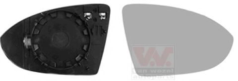 VAN WEZEL 5766838 Зеркальное стекло, наружное зеркало для VOLKSWAGEN JETTA VII (Фольксваген Джетта 7) VAN WEZEL 5766838 Зеркальное стекло, наружное зеркало для VOLKSWAGEN JETTA VII (Фольксваген Джетта 7)