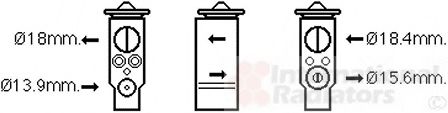 VAN WEZEL 06001472 Расширительный клапан, кондиционер для BMW Z4 (Бмв Z4) VAN WEZEL 06001472 Расширительный клапан, кондиционер для BMW Z4 (Бмв Z4)