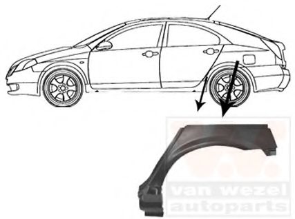 VAN WEZEL 3352147 Боковина 