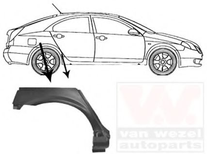 VAN WEZEL 3352148 Боковина 