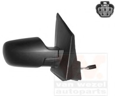 VAN WEZEL 1810808 Наружное зеркало для FORD FUSION (Форд Фьюжн) VAN WEZEL 1810808 Наружное зеркало для FORD FUSION (Форд Фьюжн)