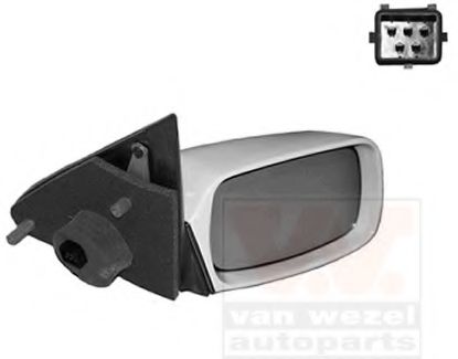VAN WEZEL 1825818 Наружное зеркало для FORD MONDEO (Форд Мондэо) VAN WEZEL 1825818 Наружное зеркало для FORD MONDEO (Форд Мондэо)