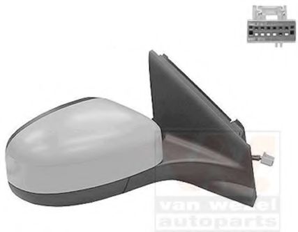 VAN WEZEL 1881820 Наружное зеркало для FORD MONDEO IV (Форд Мондео 4) VAN WEZEL 1881820 Наружное зеркало для FORD MONDEO IV (Форд Мондео 4)