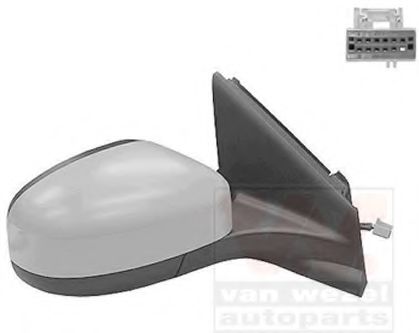VAN WEZEL 1881828 Наружное зеркало для FORD MONDEO IV (Форд Мондео 4) VAN WEZEL 1881828 Наружное зеркало для FORD MONDEO IV (Форд Мондео 4)