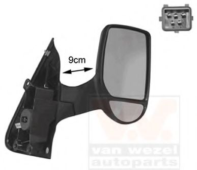 VAN WEZEL 1898808 Наружное зеркало для FORD TRANSIT NEO (Форд Трансит нэо) VAN WEZEL 1898808 Наружное зеркало для FORD TRANSIT NEO (Форд Трансит нэо)