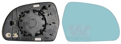 VAN WEZEL 7623838 Зеркальное стекло, наружное зеркало для AUDI Q3 (Ауди Кью 3)