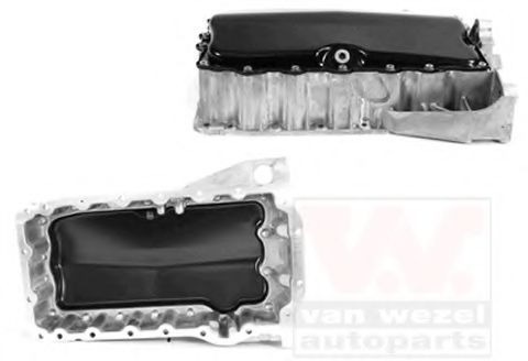 VAN WEZEL 4917070 Масляный поддон 