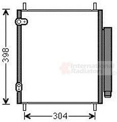 VAN WEZEL 32005244 Конденсатор, кондиционер для CITROËN C-ZERO (CитроËн C-зэро) VAN WEZEL 32005244 Конденсатор, кондиционер для CITROËN C-ZERO (CитроËн C-зэро)