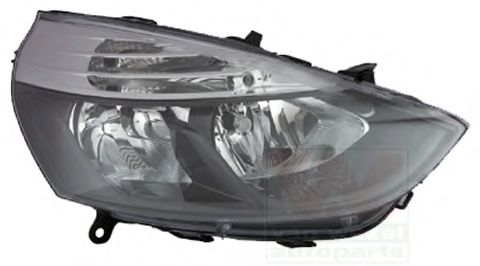 VAN WEZEL 4373964M Основная фара для RENAULT LUTECIA IV (Рено Лутэcиа иv) VAN WEZEL 4373964M Основная фара для RENAULT LUTECIA IV (Рено Лутэcиа иv)