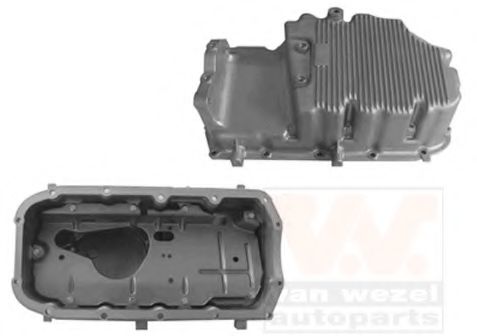 VAN WEZEL 1636071 Масляный поддон 