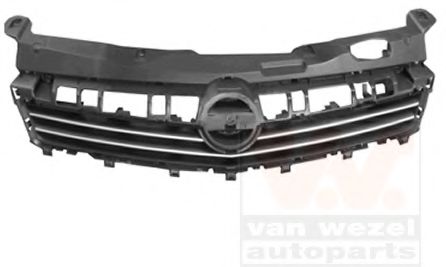 VAN WEZEL 3748514 Решетка радиатора для OPEL ASTRA H (Опель Астра н) VAN WEZEL 3748514 Решетка радиатора для OPEL ASTRA H (Опель Астра н)