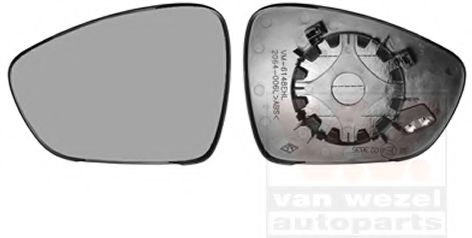 VAN WEZEL 4068837 Зеркальное стекло, наружное зеркало для CITROËN DS5 (CитроËн Дс5) VAN WEZEL 4068837 Зеркальное стекло, наружное зеркало для CITROËN DS5 (CитроËн Дс5)