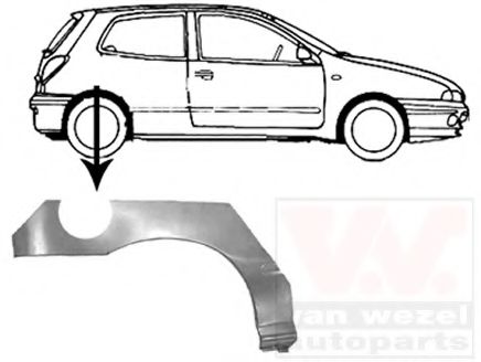 VAN WEZEL 1756146 Боковина 