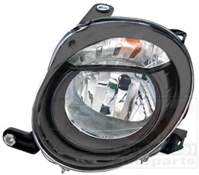 VAN WEZEL 1604963M Основная фара для FIAT 500 C (Фиат 500 c) VAN WEZEL 1604963M Основная фара для FIAT 500 C (Фиат 500 c)