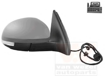 VAN WEZEL 5745828 Наружное зеркало для VOLKSWAGEN TIGUAN (Фольксваген Тигуан) VAN WEZEL 5745828 Наружное зеркало для VOLKSWAGEN TIGUAN (Фольксваген Тигуан)