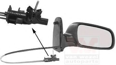 VAN WEZEL 5879804 Наружное зеркало для VOLKSWAGEN SHARAN (Фольксваген Шаран) VAN WEZEL 5879804 Наружное зеркало для VOLKSWAGEN SHARAN (Фольксваген Шаран)